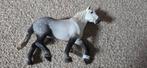 Schleich Percheron merrie met label, Verzenden, Zo goed als nieuw, Paard, Beeldje of Figuurtje