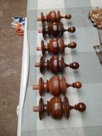 6 grote tollen voor op een kast, Antiek en Kunst, Antiek | Meubels | Kasten, Ophalen of Verzenden