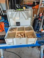 festool domino sortiment met alle frezen, Ophalen of Verzenden, Gevuld, Zo goed als nieuw