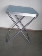 Tafel , krukje, en dienblad, 3 in 1, Caravans en Kamperen, Caravan accessoires, Ophalen, Gebruikt