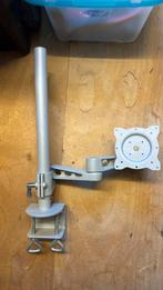 Stevige en zware monitorsteun voor bevestiging op bureau, Ophalen of Verzenden, Zo goed als nieuw