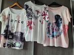 3 dames shirts, Kleding | Dames, T-shirts, Ophalen of Verzenden, Zo goed als nieuw, Maat 46/48 (XL) of groter, Korte mouw