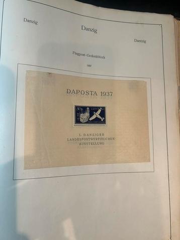 Daposta 1937 Danzig postzegel beschikbaar voor biedingen