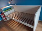 eenpersoons bed l kinderkamer l schuifladen l wit, Huis en Inrichting, Slaapkamer | Bedden, Ophalen, Gebruikt, 90 cm, Eenpersoons