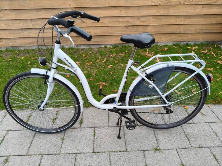 Hollandia Damesfiets - Lage Instap - 53-56cm, Fietsen en Brommers, Fietsen | Dames | Damesfietsen, Gebruikt, Overige merken, (Extra) lage instap