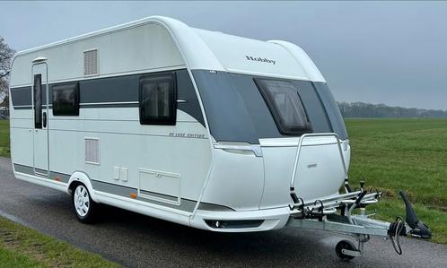 Hobby De Luxe Edition 490KMF 2021 Stapelbed Mover Voortent, Caravans en Kamperen, Caravans, Bedrijf, tot en met 6, 1250 - 1500 kg