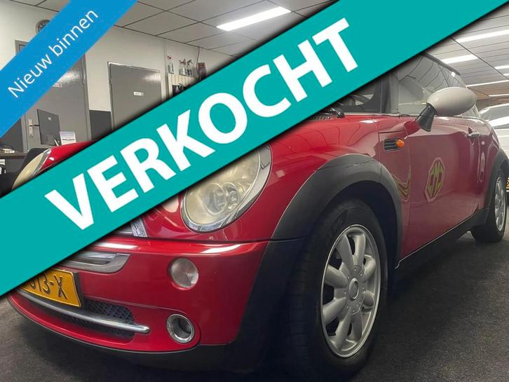 Mini Mini 1.6 Cooper AIRCO ELC RAMEN N.W.A.P.K Nette Auto Ze, Auto's, Mini, Bedrijf, Te koop, Cooper, ABS, Airbags, Airconditioning