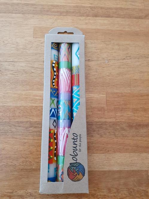 Hand made Nobunto kaarsen, Huis en Inrichting, Woonaccessoires | Kandelaars en Kaarsen, Nieuw, Minder dan 25 cm, Overige materialen