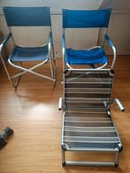 Lichtgewicht camping stoeltjes., Caravans en Kamperen, Ophalen, Gebruikt, Campingstoel