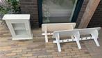 Brocante planken en kastje kapstok wandplank, Ophalen of Verzenden, Zo goed als nieuw