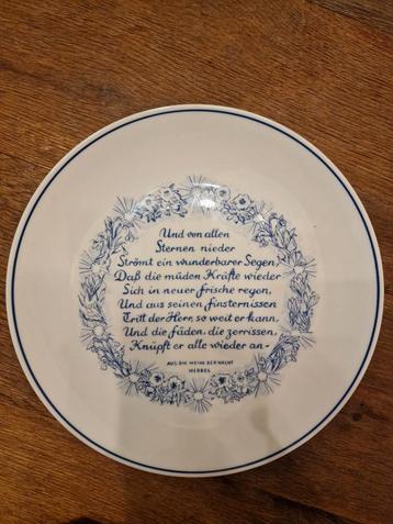 Vintage Julfest Gedichtbord - Hebel beschikbaar voor biedingen