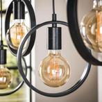 Hanglamp Holley 7-lamps, Ø22cm, kleur Charcoal, Huis en Inrichting, Lampen | Hanglampen, Nieuw, Metaal, Ophalen, 75 cm of meer