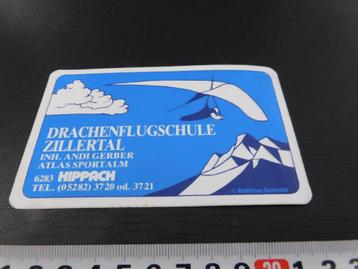 sticker strip deltavliegen hippach drachenflugschule oostenr beschikbaar voor biedingen