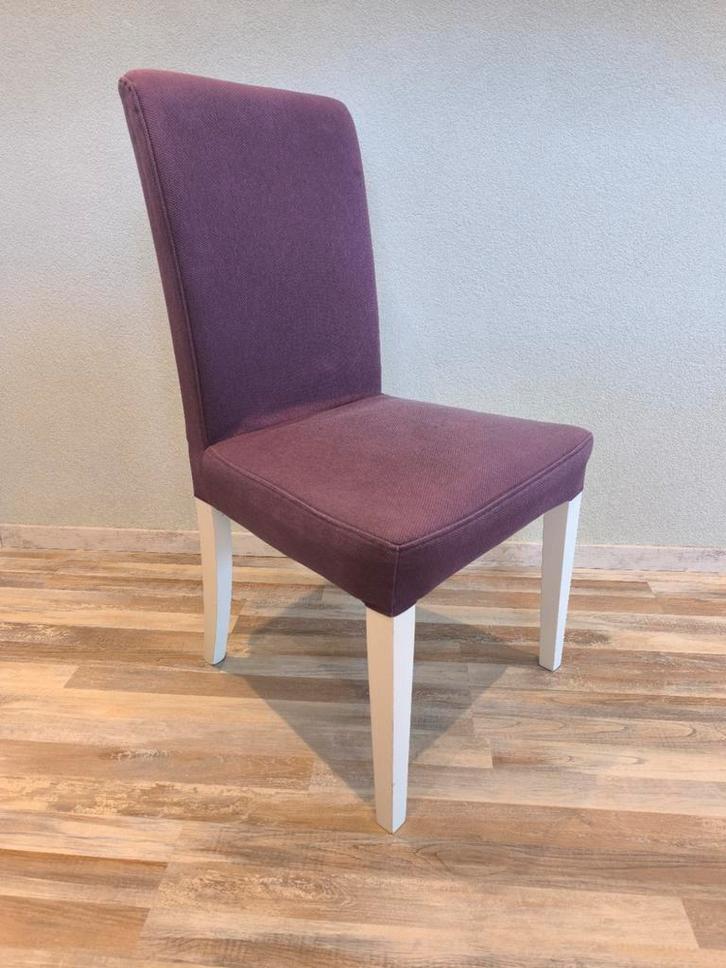 Paarse Stoel - Stijlvol en Comfortabel, Huis en Inrichting, Stoelen, Gebruikt, Eén, Stof, Overige kleuren, Ophalen