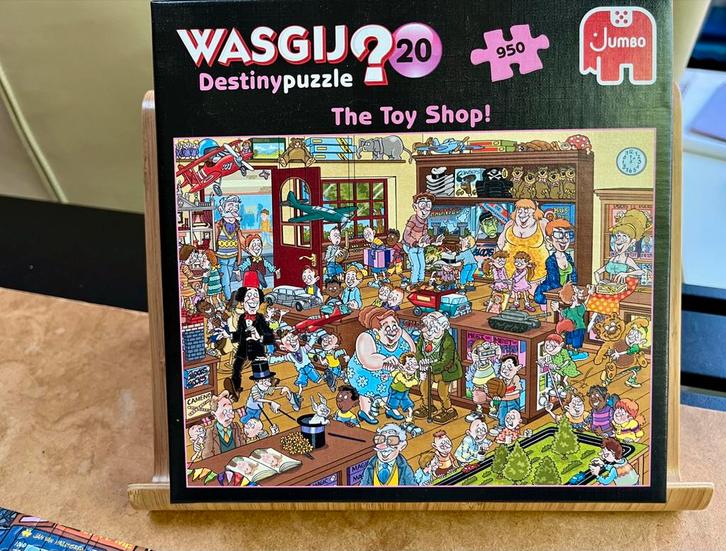 Wasgij 950 Toyshop. 4e gratis, Hobby en Vrije tijd, Denksport en Puzzels, Zo goed als nieuw, Legpuzzel, 500 t/m 1500 stukjes, Ophalen of Verzenden