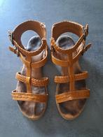Sandalen, gedragen,  maat 37, Bruin, Gedragen, Sandalen of Muiltjes, Ophalen of Verzenden