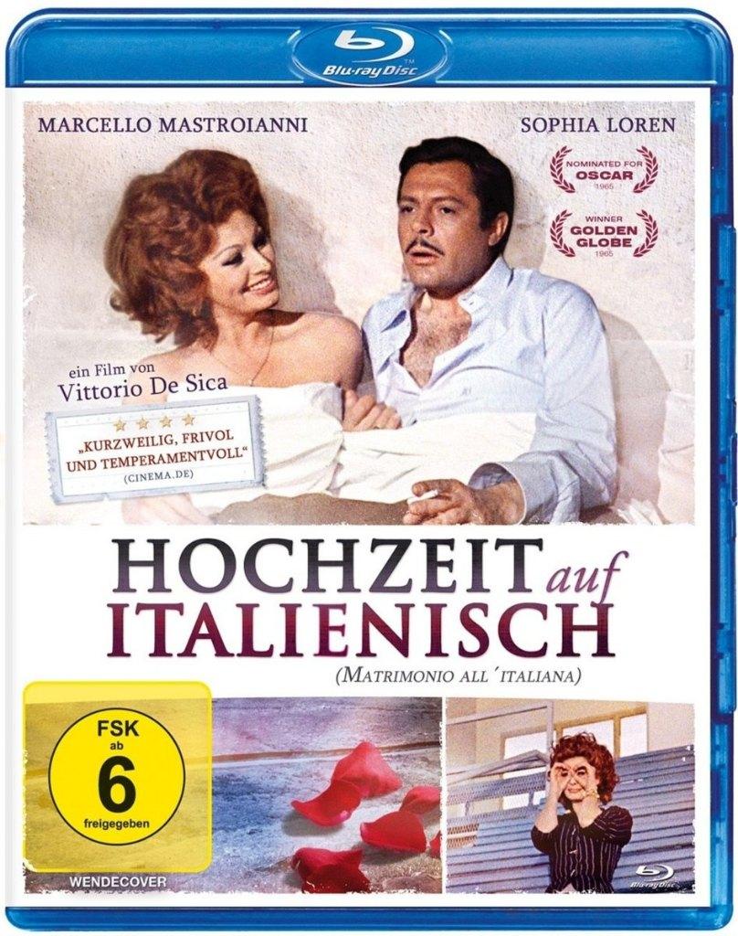 BLU-RAY Matrimonio all’italiana SOPHIA LOREN M MASTROIANNI, Cd's en Dvd's, Verzenden, Zo goed als nieuw, Klassiekers