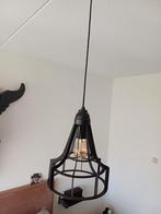 Metalen hanglamp, Minder dan 50 cm, Ophalen of Verzenden, Metaal, Zo goed als nieuw