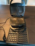 Tefal Snack Time Wafelijzer, Ophalen of Verzenden, Uitneembare platen, Gebruikt