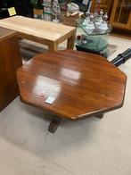 Eiken salontafel, Ophalen, Gebruikt, 50 tot 100 cm, Eikenhout