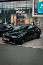 BMW 3-Serie 2.0 I 318 2004 Zwart | Nieuwe APK!, Auto's, Achterwielaandrijving, 1995 cc, 4 cilinders, Zwart