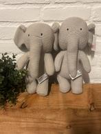 Hema ; grijze gebreiden olifant  knuffel ( nieuw ) 29 CM, Ophalen of Verzenden, Nieuw, Olifant