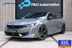 Peugeot 508 SW 1.6 HYbrid Peugeot Sport Engineered PANORAMAD, Auto's, Automaat, Gebruikt, Zwart, 4 cilinders