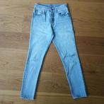 Levi’s 501 Jeans spijkerbroek licht blauw W26 L30, Gedragen, Blauw, Ophalen of Verzenden, W27 (confectie 34) of kleiner