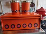 Brabantia broodblik plus 2voorraadblikken., Verzamelen, Retro, Ophalen, Huis en Inrichting