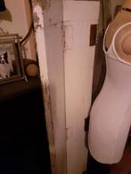Oude brocante witte Franse luik originele verf, Ophalen