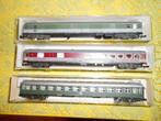 Minitrix 3083 en 3092 en Fleischmann 8110 personentrein DB, Treinset, Gelijkstroom, Trix, Ophalen of Verzenden