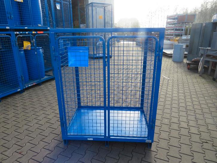 gaascontainer stapelboxen stapelboxen transportbox palletbox, Doe-het-zelf en Verbouw, Kratten en Dozen, Gebruikt, Krat, 75 tot 100 cm