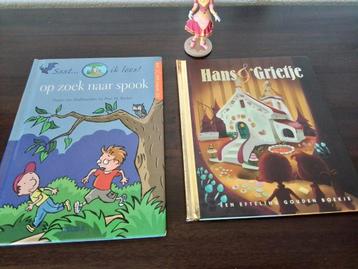 Kinderboekjes - Hans en Grietje & Oo zoek naar het spook beschikbaar voor biedingen