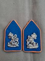 Kraagspiegels Huzaren Prins van Oranje, Verzamelen, Ophalen of Verzenden, Landmacht, Nederland, Embleem of Badge