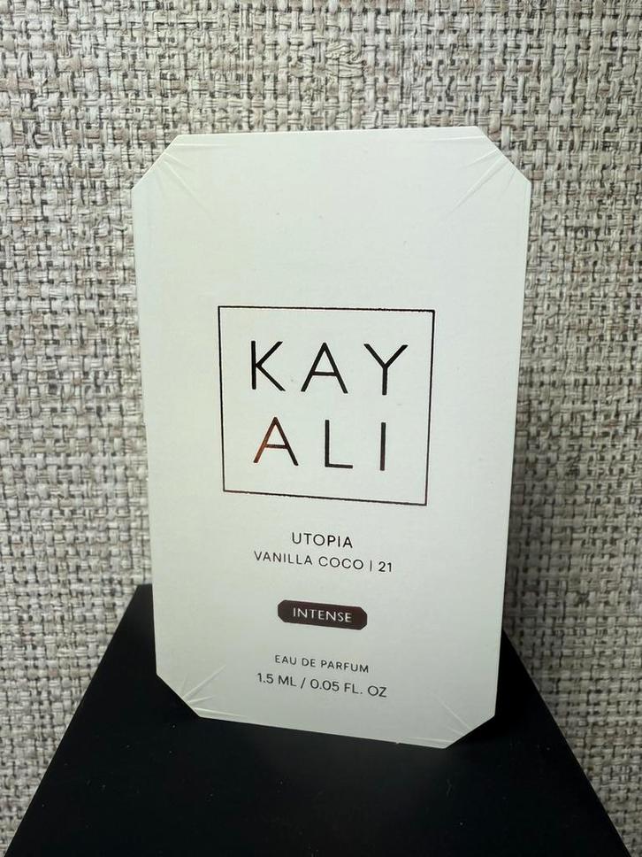 Kayali utopia vanilla coco 21, Sieraden, Tassen en Uiterlijk, Uiterlijk | Parfum, Nieuw, Ophalen of Verzenden
