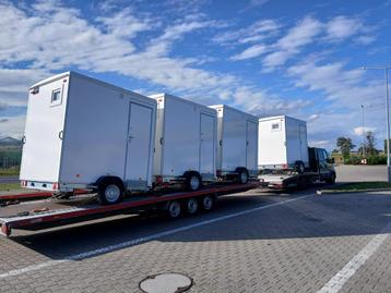 Te koop mobiele nood badkamers de luxe ook 3 pers beschikbaar voor biedingen
