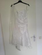 nieuwe witte galajurk maat 42, Galajurk, Wit, Maat 42/44 (L), Nieuw