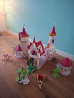 Playmobil Prinsessenkasteel 5142 + Pegasus 5052, Kinderen en Baby's, Speelgoed | Playmobil, Ophalen, Gebruikt, Complete set