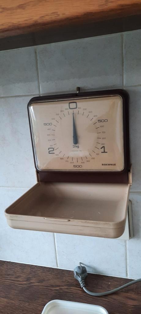 Vintage Soehnle Keukenweegschaal, Huis en Inrichting, Keuken | Keukenbenodigdheden, Gebruikt, Ophalen of Verzenden
