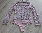 Poederroze longsleeve body mooikant en tricot  Mt M, Kleding | Dames, Ophalen of Verzenden, Zo goed als nieuw