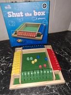 Shut the Box Bordspel, Hobby en Vrije tijd, Gezelschapsspellen | Bordspellen, Wajow, Nieuw, Ophalen of Verzenden, Een of twee spelers