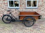 Zeer Mooie  Originele Antieke  /  Oldtimer PTT Bakfiets ., Fietsen en Brommers, Ophalen, Zo goed als nieuw, Goederen, Gazelle