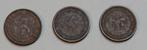 3 stuks 0,5 cent, 2x 1934 en 1940, Ophalen of Verzenden, Koningin Wilhelmina, Overige waardes, Losse munt