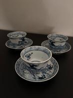 Antieke chinese kopjes met schotels, Antiek en Kunst, Ophalen of Verzenden