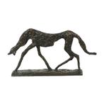 Bronzen Beeld Naar Alberto Giacometti Hond Sculptuur 44cm, Antiek en Kunst, Ophalen of Verzenden