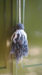 DECORATOEF Gotland pelswol kwast, toef, hand gevilt, krul, Verzenden, Nieuw, Versiering, Wolvilt