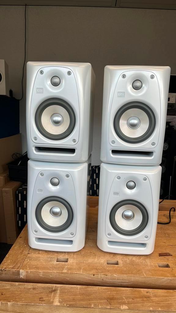 KRK Rocket 5 powered / actieve  monitor studio speaker, Audio, Tv en Foto, Luidsprekers, Zo goed als nieuw, Front, Rear of Stereo speakers
