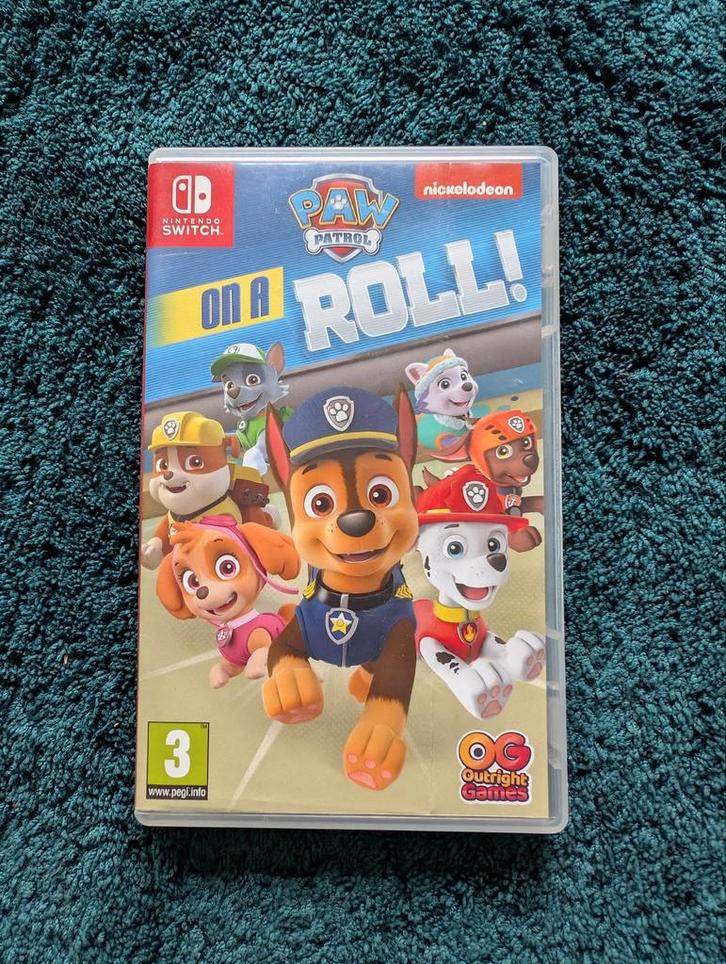 Paw Patrol: On a Roll, Spelcomputers en Games, Games | Nintendo Switch, Zo goed als nieuw, Platform, 1 speler, Vanaf 3 jaar, Ophalen of Verzenden