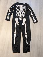 Skelet verkleed pakje maat 140, Ophalen of Verzenden, Gebruikt, 134 t/m 140, Jongen of Meisje