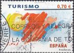 Spanje-SP1.8- 2012 - Kleuren Spaanse Vlag - Toerisme, Postzegels en Munten, Postzegels | Europa | Spanje, Verzenden, Gestempeld